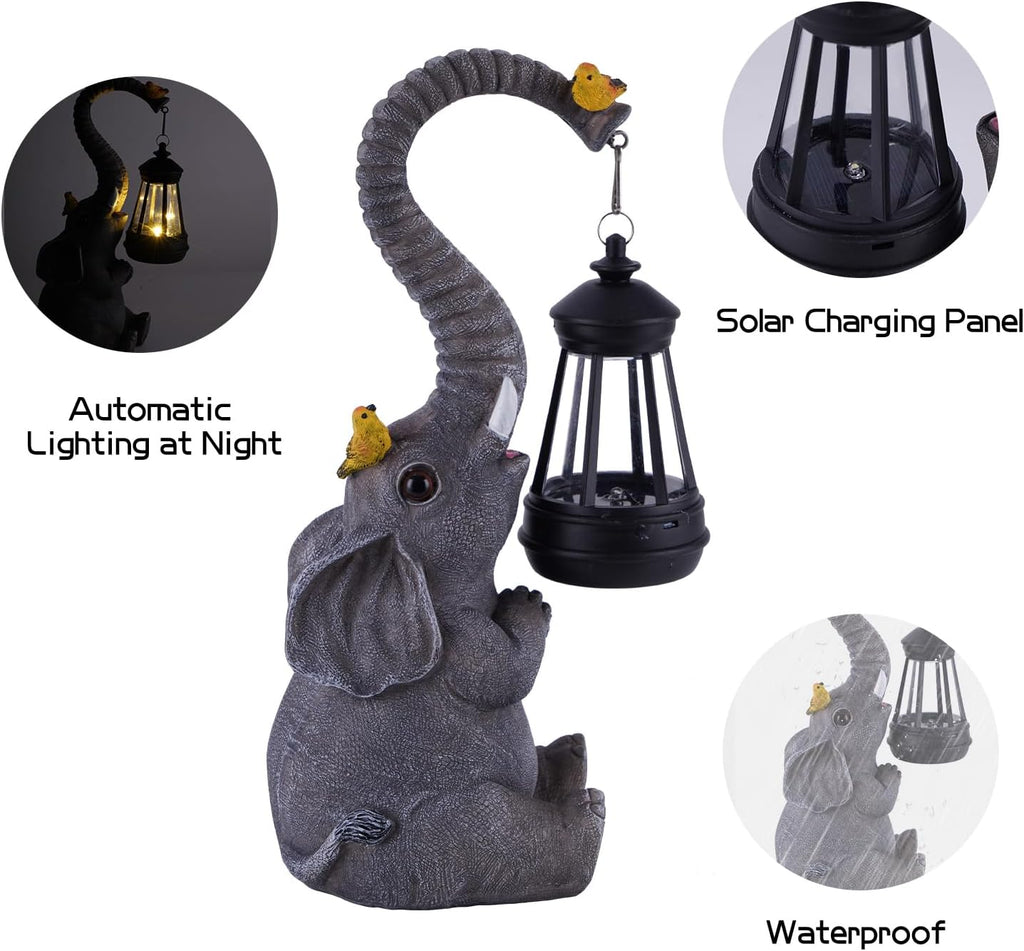 Elephant Statues Lights