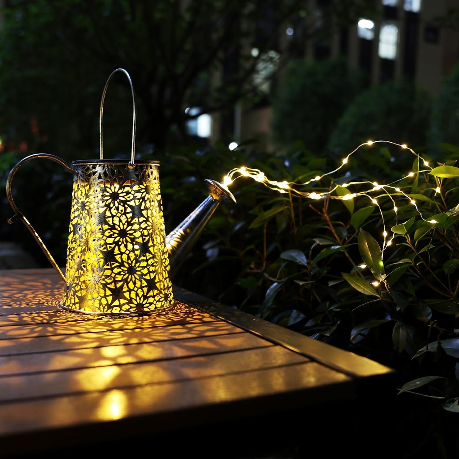 Solar Watering Can Lights