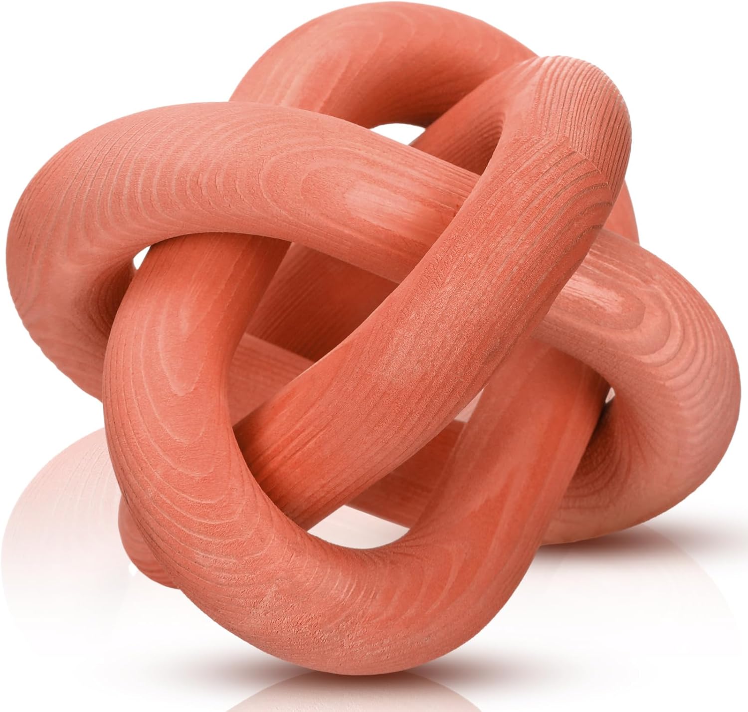 3 Link Wood Knot Decor