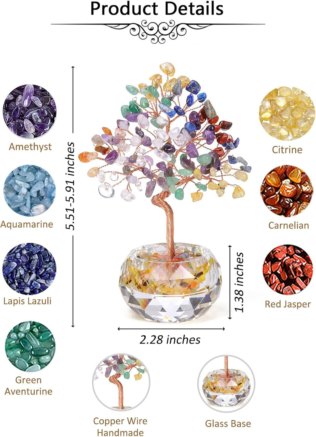 Chakra Crystals Tree