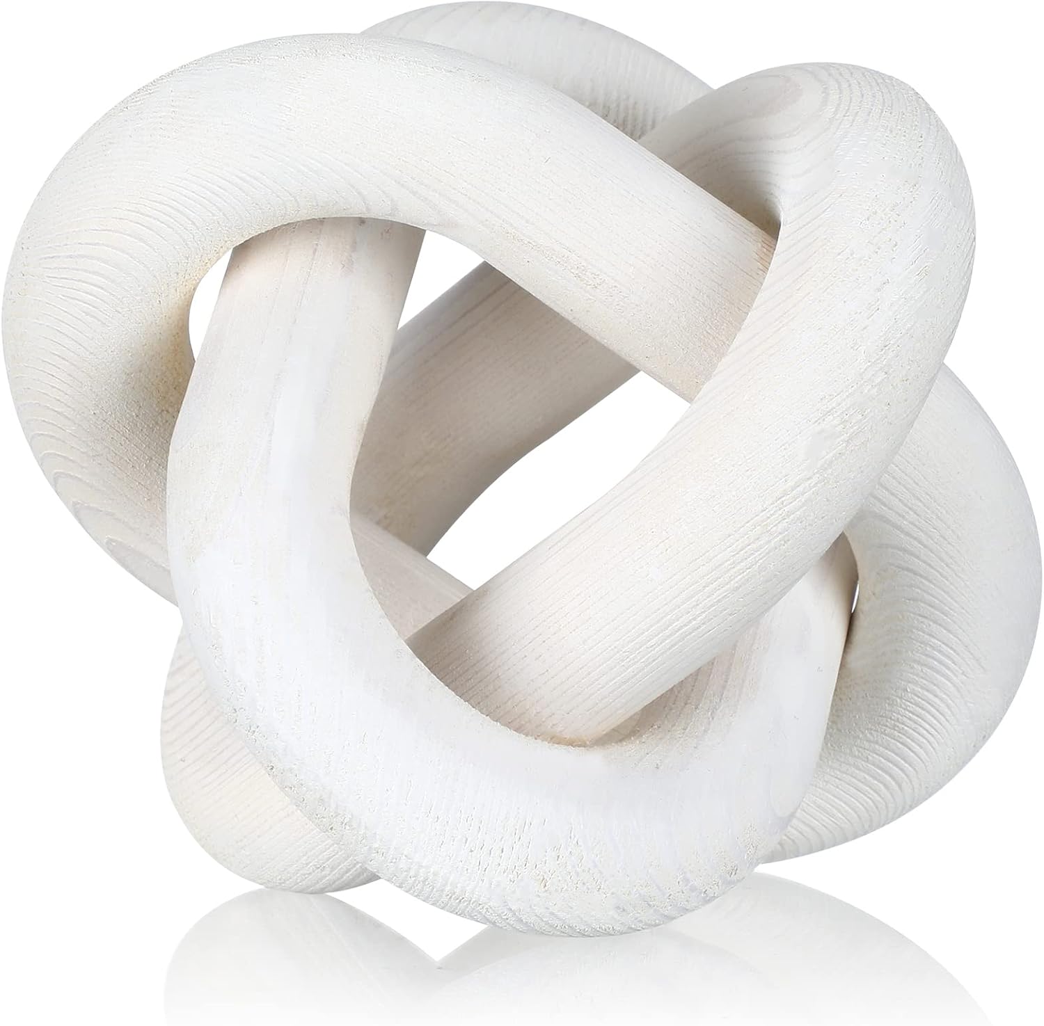 3 Link Wood Knot Decor