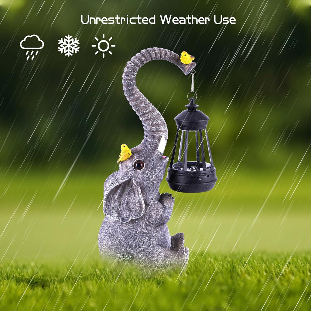 Elephant Statues Lights