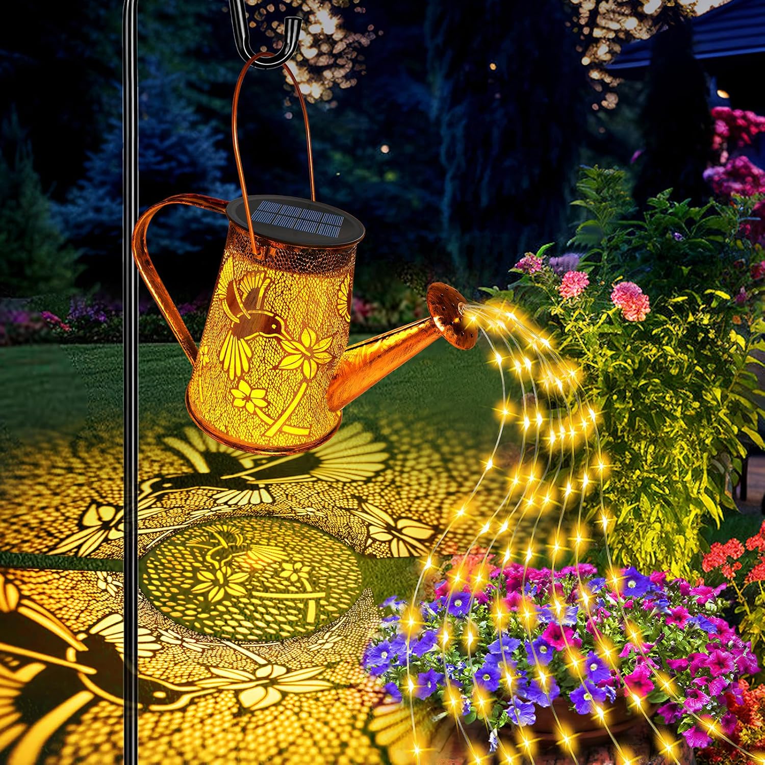 Solar Watering Can Lights