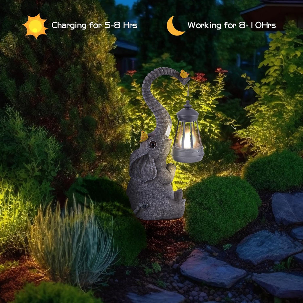 Elephant Statues Lights